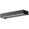 Image de Applique Gap551 Gealuce - Applique Led 10W Dimmable, 550Lm, 3000K, Lumière Directe, Ip20, Aluminium Noir Mat