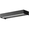 Image de Applique Gap551 Gealuce - Applique Led 10w Dimmable, 550lm, 3000k, Lumière Directe, Ip20, Aluminium Noir Mat