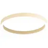 Image de Plafonnier Aela P/M En Nouvel Aluminium Beige 50W+10W Led Intégrée Double Émission 3100Lm Dimmable Coupe De Phase - Gealuce