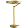 Image de Lampe De Table Criseide L Or Brossé - Lume Led 30W Double Émission 1400Lm 3000K Dimmable Push En Aluminium - Gea Luce