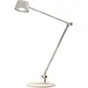 Image de Lampe De Table Efira L - 6,2w Led 3000k Intensité Réglable, Structure En Aluminium Gris Tourterelle Avec Diffuseur En Méthacrylate - Gea Luce