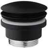Image de Paini France   Bonde De Lavabo Vidange Click-clack 53yo945tctsr   Diamètre 1"1/4   Laiton Noir Mat   Connexion Universelle   Installation Facile
