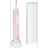 Image de Oral-B Pro 1 Cross Action Pink avec étui de voyage, Brosse à dents électrique