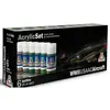 Image de Peinture WWII USAAF Aircraft painting set - Italeri Peinture à maquette acrylique - Ital438AP