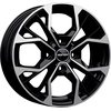 Image de Jantes en alliage GMP MATISSE 7x17 4x108 ET 38 BLACK DIAMOND