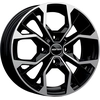 Image de Jantes en alliage GMP MATISSE 7x17 4x108 ET 45 BLACK DIAMOND