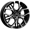 Image de Jantes en alliage GMP MATISSE 7.5x19 5x114,3 ET 40 BLACK DIAMOND