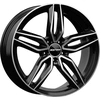 Image de Jantes GMP FASTEN 7,5x17 5x112 ET 45 BLACK DIAMOND