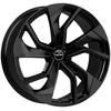 Image de Jantes en alliage GMP REBEL 11.5x22 5x130 ET 66 NOIR BRILLANT