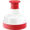 Image de Presse À Hamburger Metaltex Kitchen Helpers 11 Cm Rouge/blanc