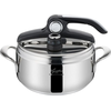 Image de Autocuiseur inox 3.5l - Lagostina - 012021010522 - domina lagoeasy'up