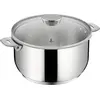 Image de Casserole inox 20cm sans poignée + couvercle verre - Lagostina - 012138031214 - salvaspazio+
