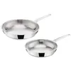 Image de Set De 2 Poêles Lagostina La Prima 24/26 Cm Inox