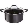 Image de Faitout aluminium 20cm avec couvercle - Lagostina - 12165031220 - tempra
