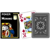 Image de Cartes à jouer Modiano, noires, 100% plastique, avec de grands indices