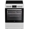Image de Cuisinière vitrocéramique 72l 4 feux blanc - Whirlpool - W6V8LCSW -