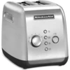 Image de KitchenAid 5KMT221ESX Grille-pain 2 tranches Fonction décongélation Fonction réchauffage Fonction bagel Fonction maintien au chaud Tiroir ramasse-miettes 1.100 watts acier inoxydable