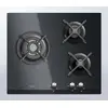 Image de Table de cuisson gaz 56cm 3 feux noir - Whirlpool - AKT404NB -