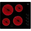 Image de Table de cuisson vitrocéramique 4 feux 6200w noir - Whirlpool - AKM9010NE -