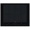 Image de Table de cuisson à induction encastrable Whirlpool SMO 658C/NE 4 feux Noir - Neuf