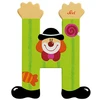 Image de Trudi Lettres en bois Clown : lettre H Lettres triées : lettre H
