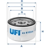 Image de Ufi 23.418.00 Filtre À Huile Ufi Métal Bas