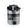 Image de Filtre À Carburant Ufi 24.061.01