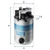 Image de Filtre À Carburant Ufi 24.095.01