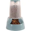 Image de Distributeur De Croquettes 3.5 Kg, Bleu En Plastique, Pour Chien Ou Chat - Stefanplast