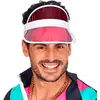 Image de Casquette VisiÃ¨re AnnÃ©es 80 - Rose