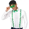 Image de Set accessoires Saint Patrick - Lunettes, bretelles et noeud papillon