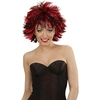 Image de Perruque Steamy Noire et Rouge