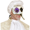 Image de Masque VÃ©nitien Long Nez - Violet et Noir