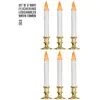 Image de Set de 6 bougies led scintillantes avec timer blanc 23 cm