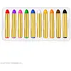 Image de Set De 10 crayons De Maquillage - 24 ml