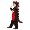 Image de DÃ©guisement De Dragon Noir Et Rouge - Enfant