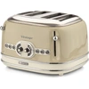 Image de Ariete Grille-pain 4 tranches Vintage 1600 W Beige