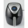 Image de Friteuse à air chaud numérique Ariete Airy Fryer simple noire argentée vendue en catégorie B 8003705117495