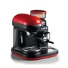 Image de Cafetière À Dosettes Expresso 1080 W   Moulin Intégré   Capacité 2 Tasses   Couleur Rouge Noir   Ariete