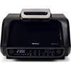 Image de Ariete 4635 Air Fryer Grill, Friteuse à air chaud et gril, poêle à steak, 1700 W, capacité 8 l, friture et gril, 8 fonctions de cuisson, minuterie, noir