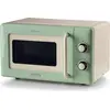 Image de Ariete Vintage Line 3960/04, plan de travail, micro-ondes solo, 20 l, 800 W, bouton rotatif, vert