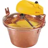 Image de Figuine - Paire Électrique Dans Un Mélangeur En Cuivre Pour La Polenta Et Les Confitures Ardes