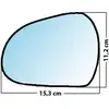 Image de MAD - Miroir de rétroviseur gauche 2027 - Réf. 2027