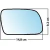 Image de MAD - Miroir de rétroviseur droit 3142 - Réf. 3142