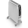 Image de DeLonghi TRDX41025E 0110.878306 - Radiateur - 10 ailettes - 2500 Watt - noir/blanc