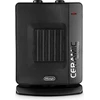 Image de De'Longhi DCH7032.B Chauffage électrique d'ambiance Intérieur Noir 2200 W Ventilateur électrique de chauffage d'ambiance