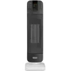 Image de De Longhi HFX65V20 - Radiateur électrique soufflant - Céramique - 24 h - Intérieur - Noir - Blanc - LED