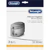 Image de Delonghi Filtres pour friteuse Filtre à vapeur de graisse, à charbon actif Type : DLSK001 (1 paquet)
