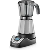 Image de Cafetière Moka Électrique DeLonghi Alicia Plus EMKP 63.B Noir Argent