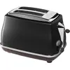 Image de De'Longhi Icona Vintage CTOV 2103.BK - Grille-pain - 2 disques - 2 fentes - noir
